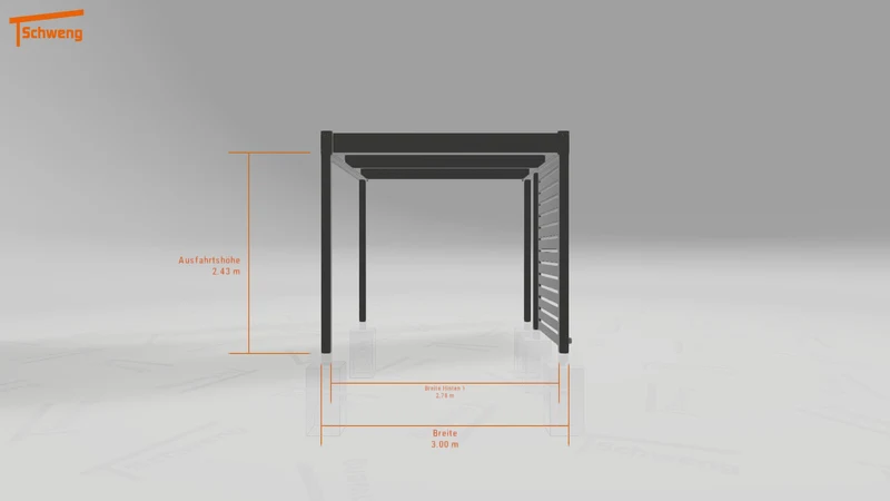 #DE Schweng Flachdachcarport C600 (ID v4rrjx) #MTG