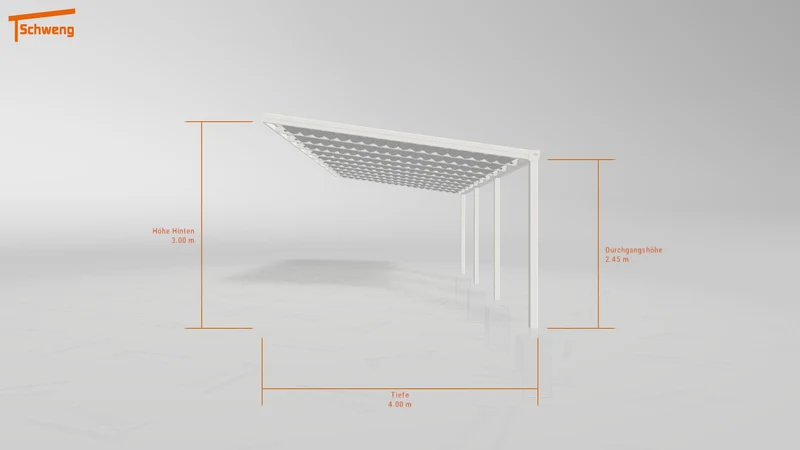 #DE Schweng Terrassenüberdachung S400 (ID 77mm3z)