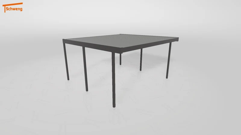 #DE Schweng Flachdachcarport C600+ (ID k2y3r5)