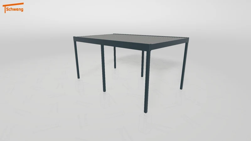 #DE Schweng Flachdachcarport C600 (ID g7g8yr)