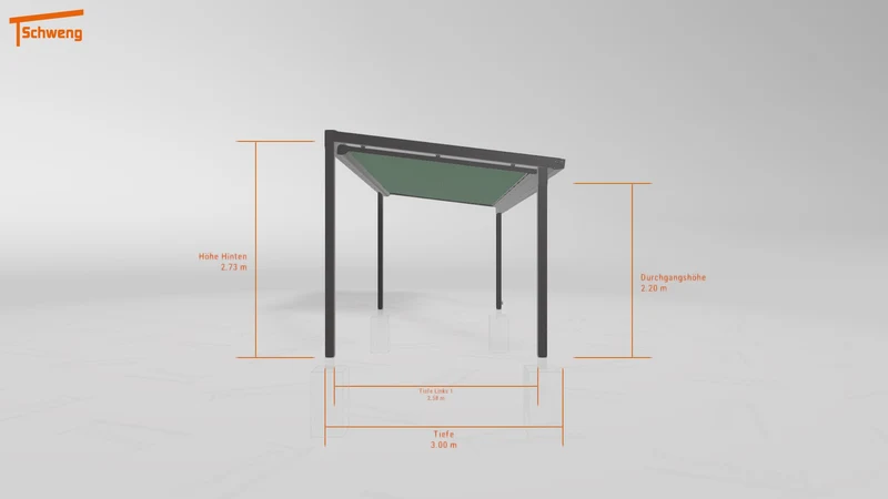 #DE Schweng Terrassenüberdachung S350 (ID v4r54q)