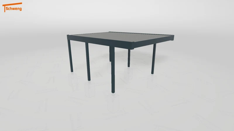 #DE Schweng Flachdachcarport C600 (ID 2qxkw7) #MTG