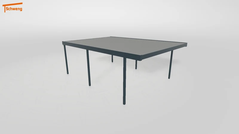 #DE Schweng Flachdachcarport C600+ (ID qdwn5z) #MTG