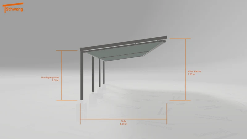 #DE Schweng Terrassenüberdachung S400 (ID pbj5p3)