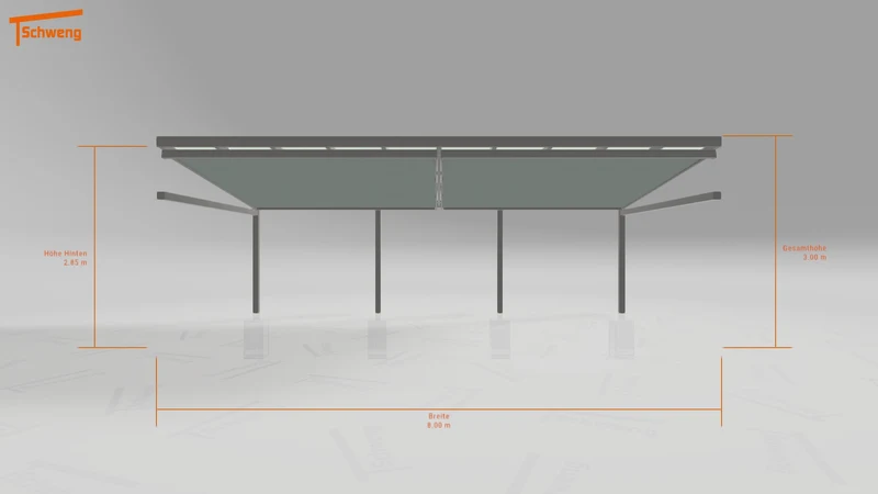 #DE Schweng Terrassenüberdachung S400 (ID zbg9w5)