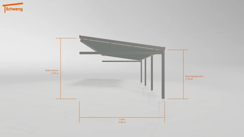 #DE Schweng Terrassenüberdachung S400 (ID zbg9w5)