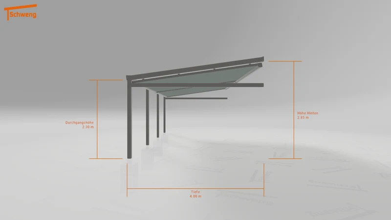 #DE Schweng Terrassenüberdachung S400 (ID zbg9w5)