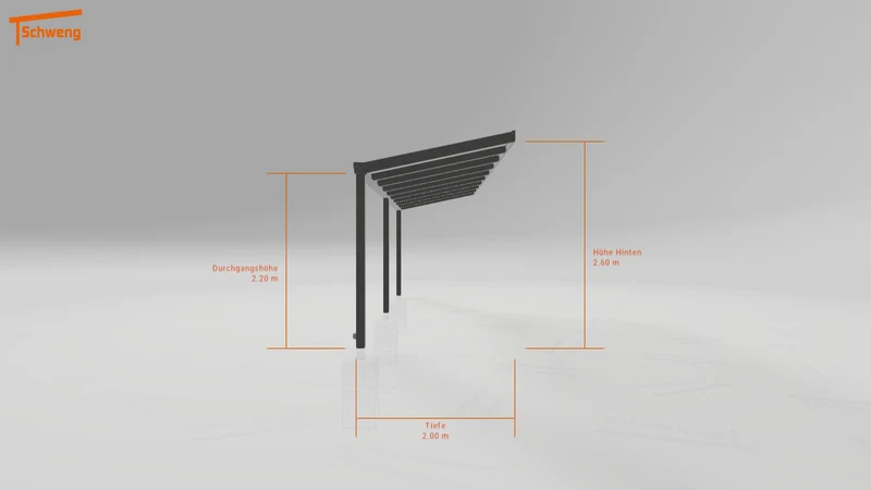 #DE Schweng Terrassenüberdachung S400 (ID w3nmxj)