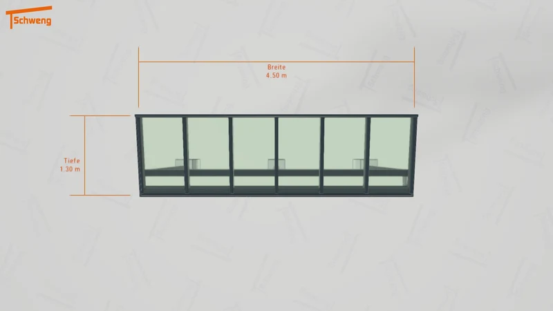 #DE Schweng Terrassenüberdachung S350 (ID w3nmyj)