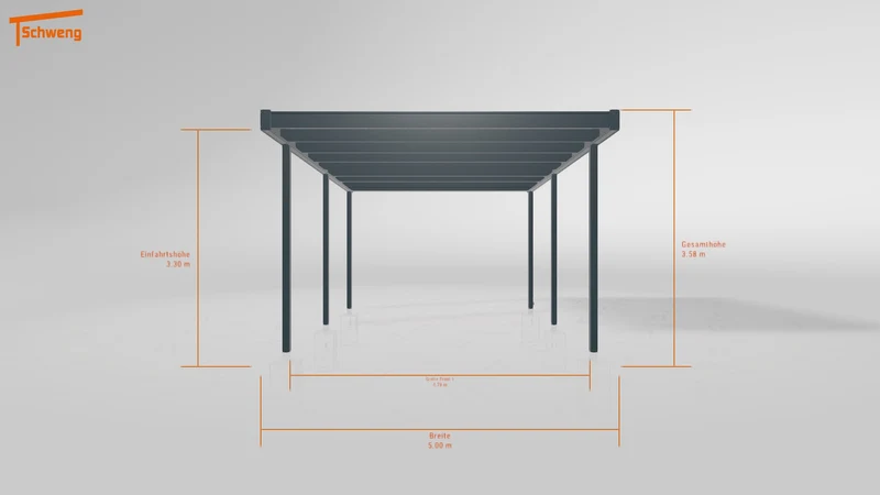 #DE Schweng Flachdachcarport C600 (ID bkg7rr) #MTG