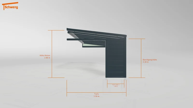 #DE Schweng Terrassenüberdachung S350 (ID 77mwxg) #MTG