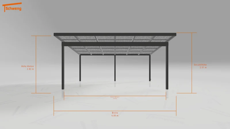 #AT Schweng Pultdachcarport S400 (ID bkgqbr)