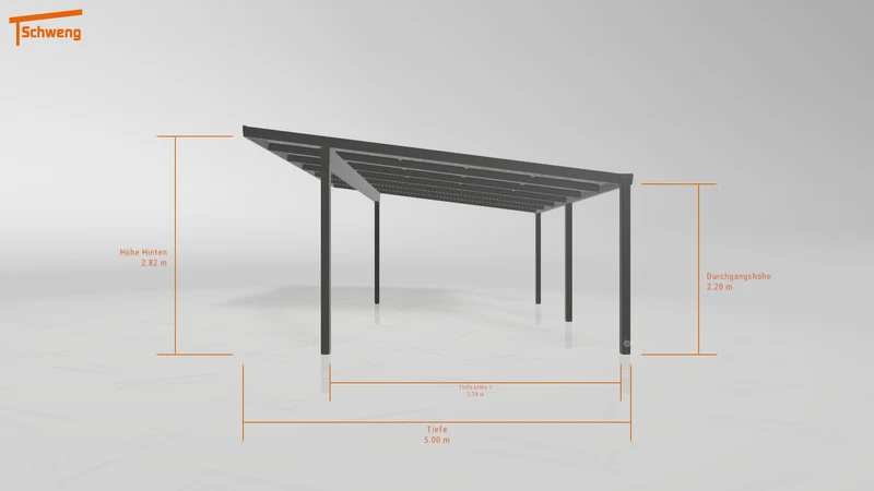 #AT Schweng Pultdachcarport S400 (ID bkgqbr)