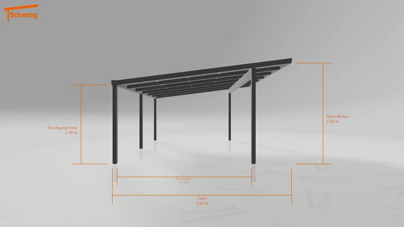 #AT Schweng Pultdachcarport S400 (ID bkgqbr)