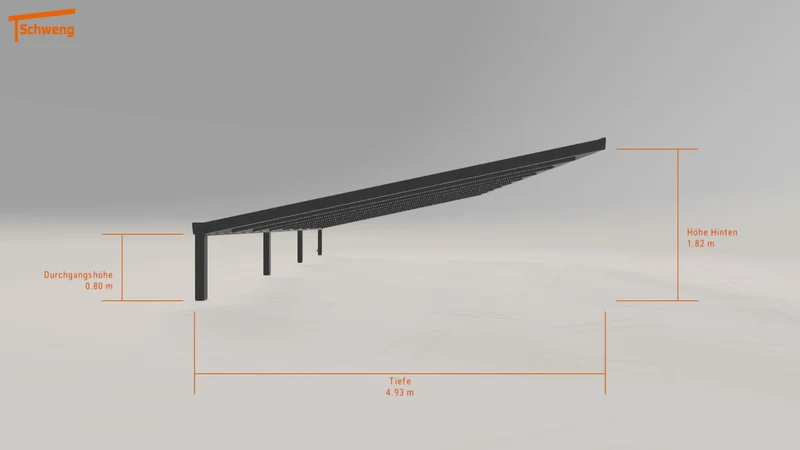 #AT Schweng Terrassenüberdachung S400 (ID x7n9vb)