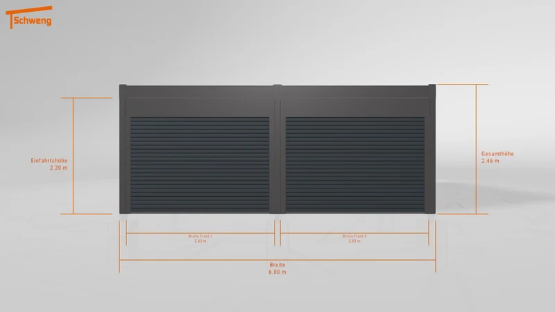#DE Schweng Flachdachcarport C600 (ID 5mwrmd) #MTG