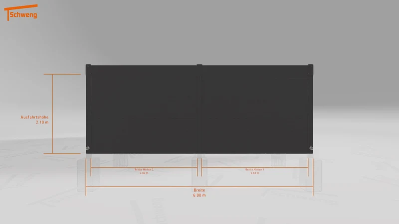 #DE Schweng Flachdachcarport C600 (ID 5mwrmd) #MTG