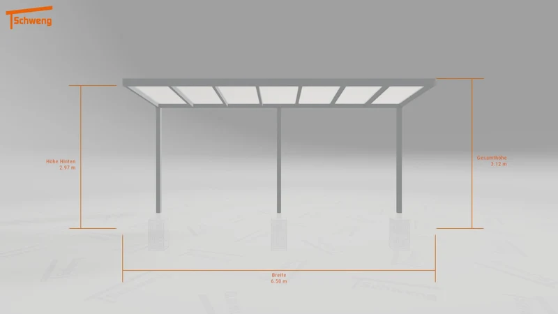 #DE Schweng Terrassenüberdachung S350 (ID mj75w3)