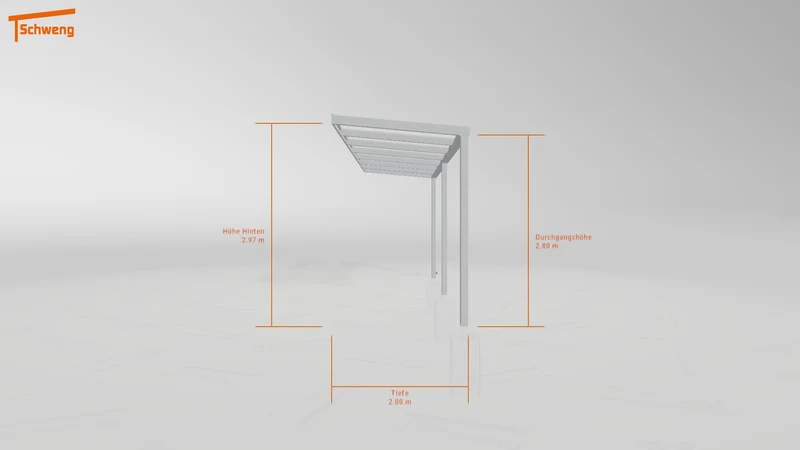 #DE Schweng Terrassenüberdachung S350 (ID mj75w3)
