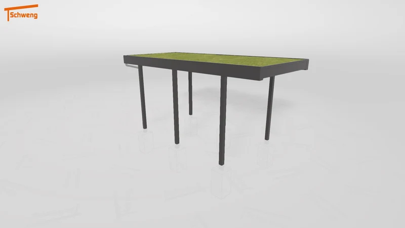 #DE Schweng Flachdachcarport C600+ (ID qdw9wg) #MTG