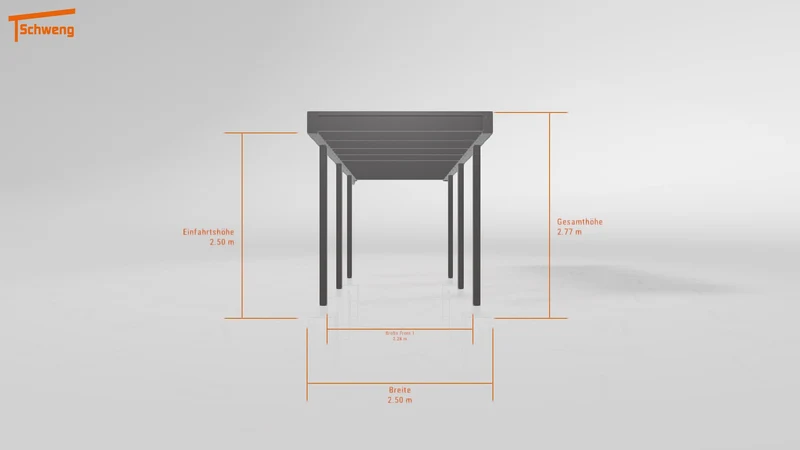 #DE Schweng Flachdachcarport C600+ (ID qdw9wg) #MTG