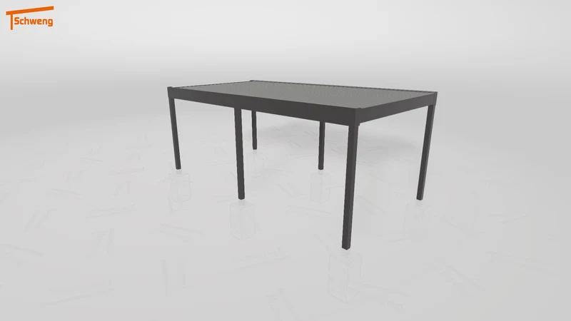 #DE Schweng Flachdachcarport C600+ (ID g7gdbq) #MTG