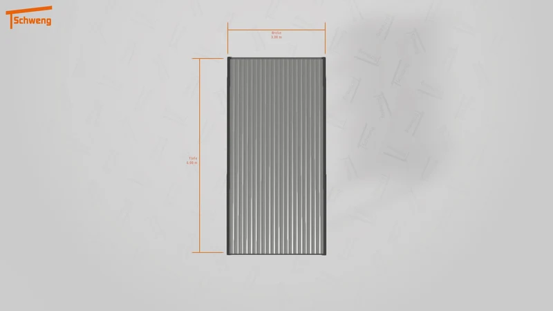 #DE Schweng Flachdachcarport C600+ (ID g7gdbq) #MTG