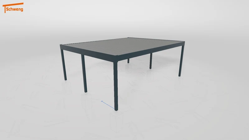 #DE Schweng Flachdachcarport C600+ (ID n5xvnr) #MTG