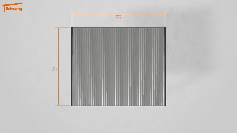 #DE Schweng Flachdachcarport C600+ (ID n5xvnr) #MTG