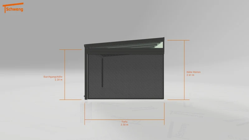 #DE Schweng Terrassenüberdachung S350 (ID 5mw5g8)