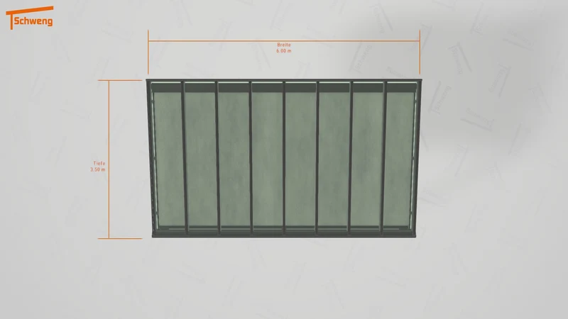 #DE Schweng Terrassenüberdachung S400 (ID g7gbgm)