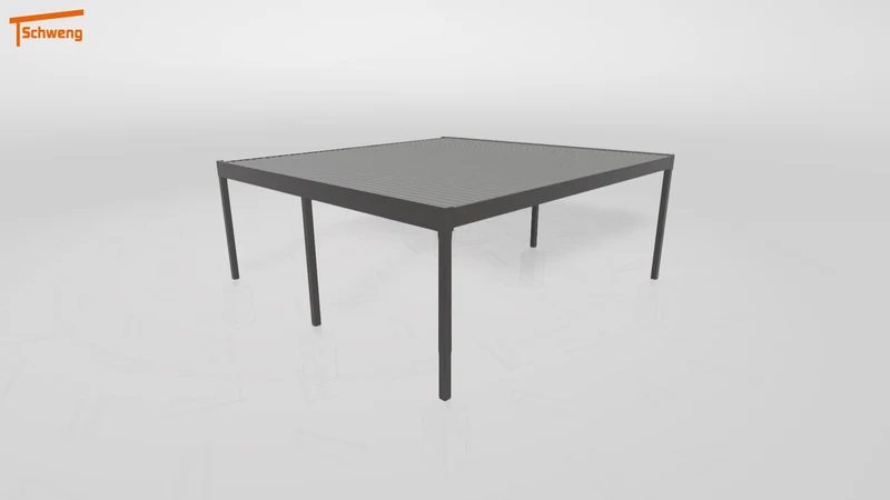 #DE Schweng Flachdachcarport C600+ (ID 338ggq) #MTG
