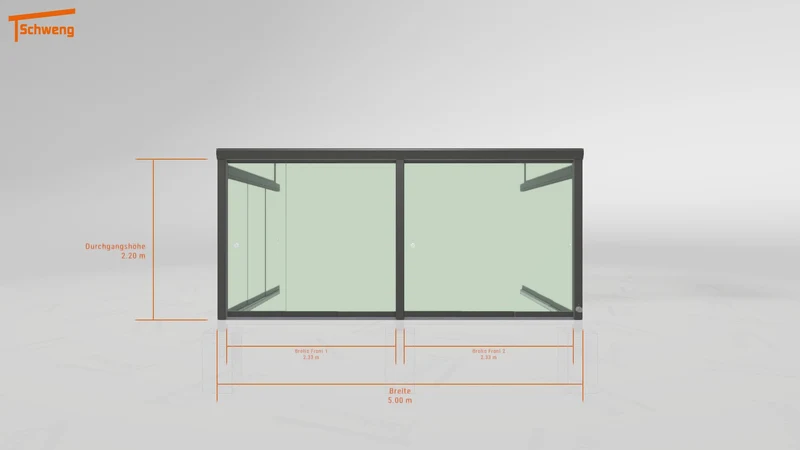 #DE Schweng Terrassenüberdachung S400 (ID 77mggx)