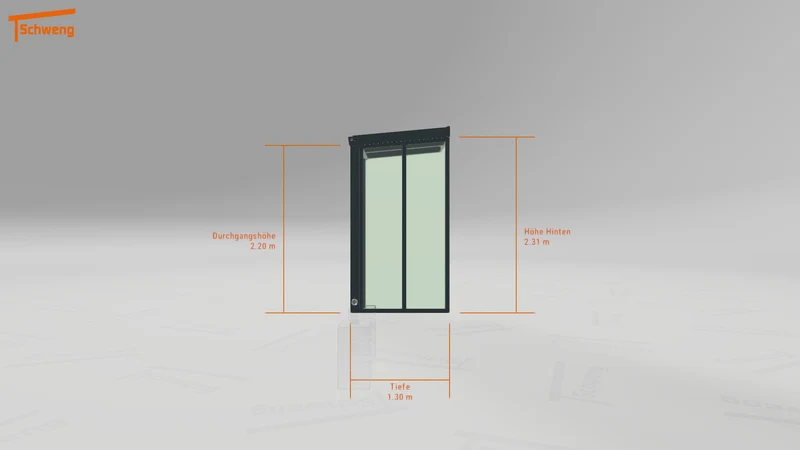 #DE Schweng Terrassenüberdachung S350 (ID 42jqjm)