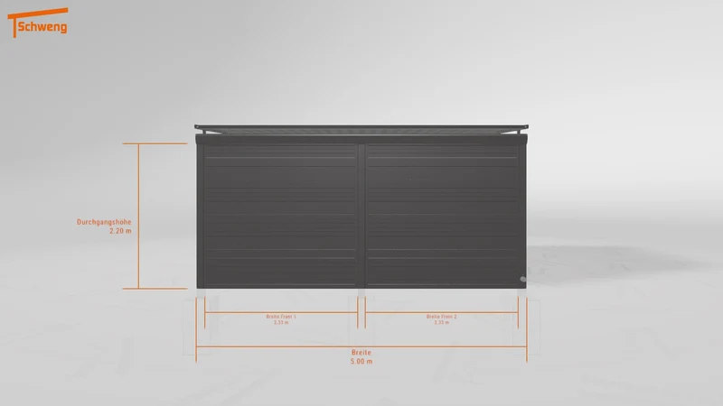 #DE Schweng Terrassenüberdachung S400 (ID qdwn8p)