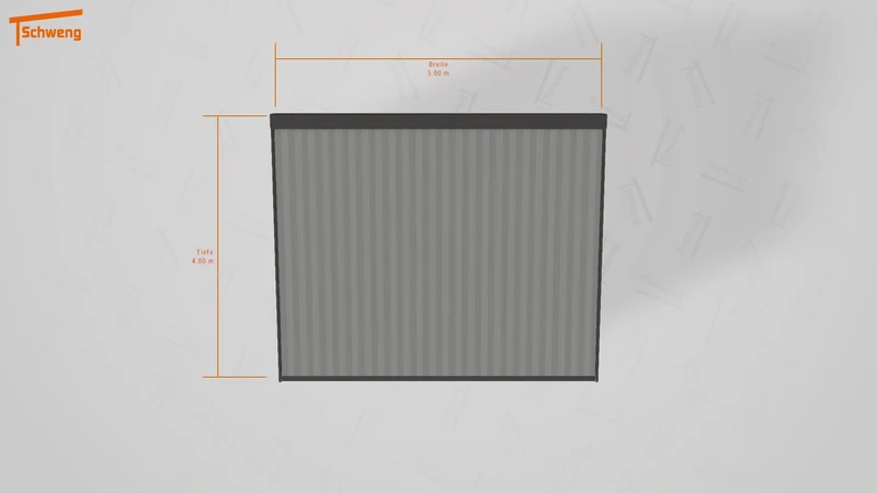 #DE Schweng Terrassenüberdachung S400 (ID qdwn8p)