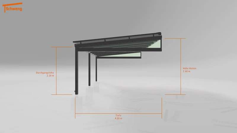 #DE Schweng Terrassenüberdachung S400 (ID 77m9pq)