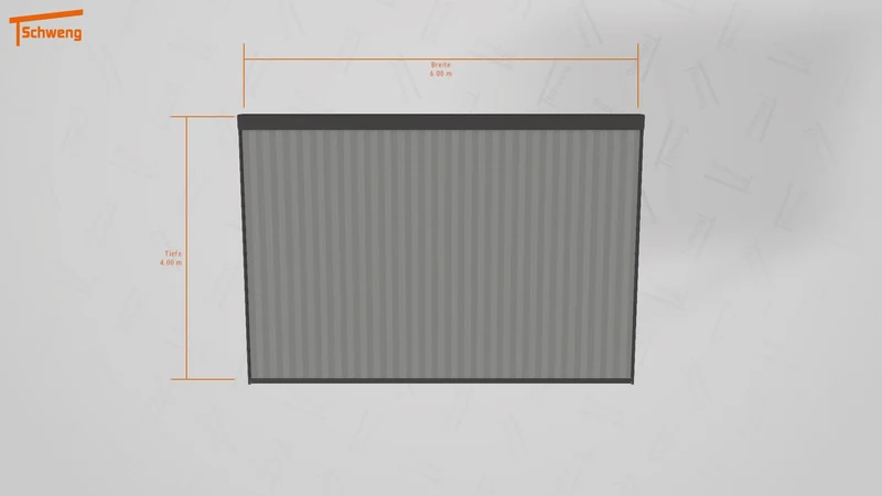 #DE Schweng Terrassenüberdachung S400 (ID 77m9pq)