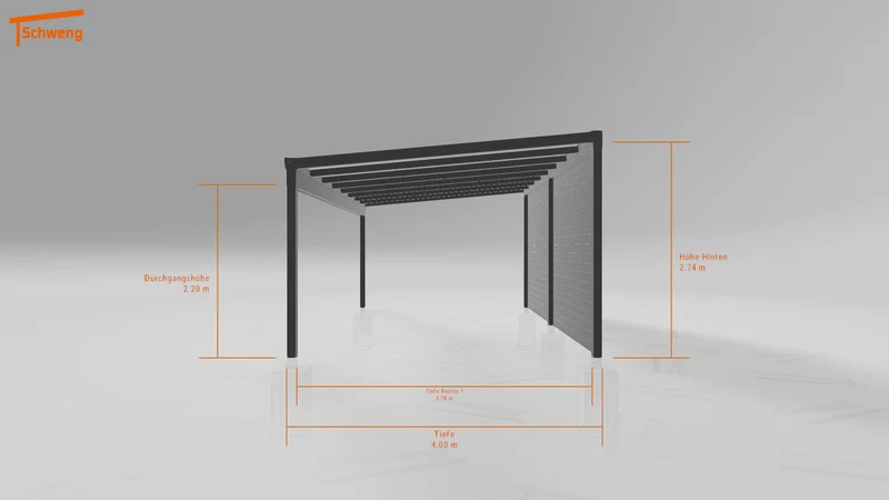 #DE Schweng Terrassenüberdachung S400 (ID ygn23z)