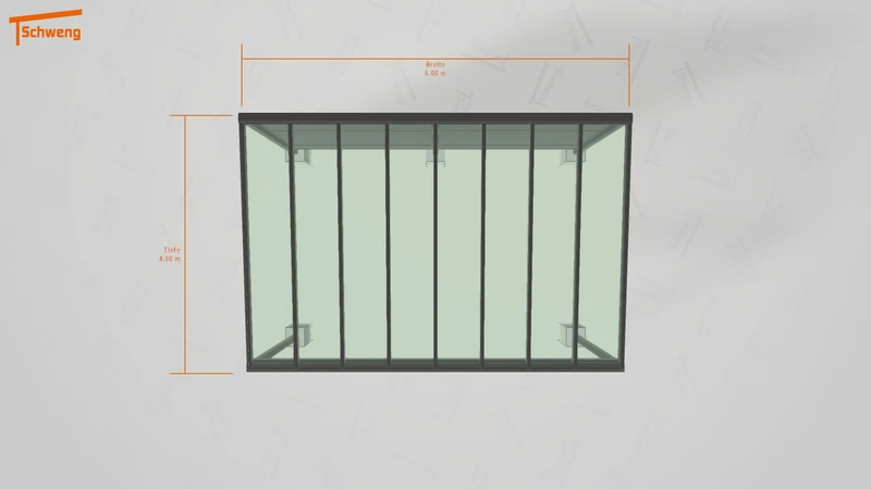#DE Schweng Terrassenüberdachung S400 (ID ygn23z)