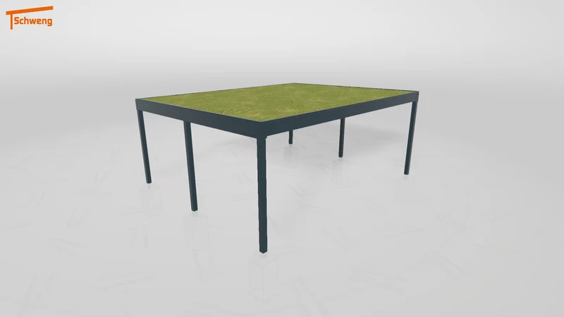 #DE Schweng Flachdachcarport C600+ (ID qdwnbp) #MTG