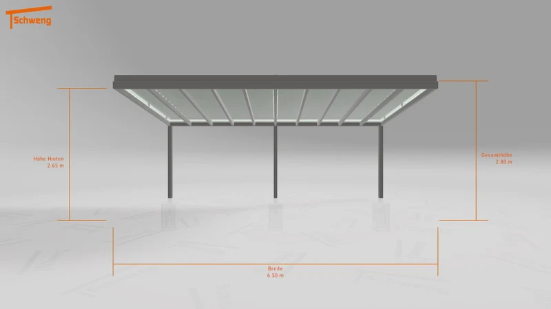 #DE Schweng Terrassenüberdachung S400 (ID mj7pjw)