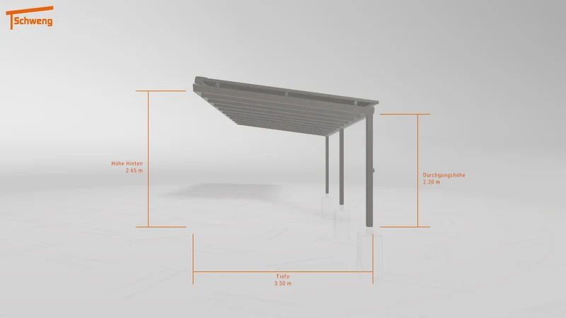 #DE Schweng Terrassenüberdachung S400 (ID mj7pjw)