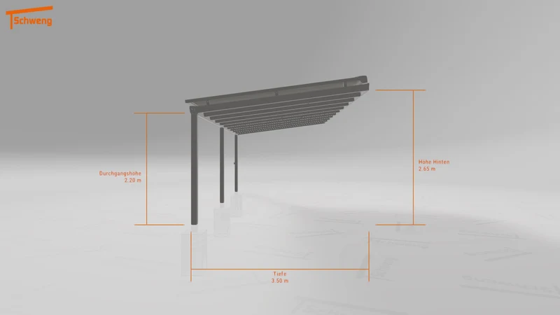 #DE Schweng Terrassenüberdachung S400 (ID mj7pjw)