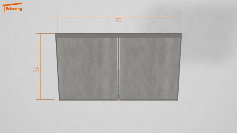 #DE Schweng Terrassenüberdachung S400 (ID mj7pjw)