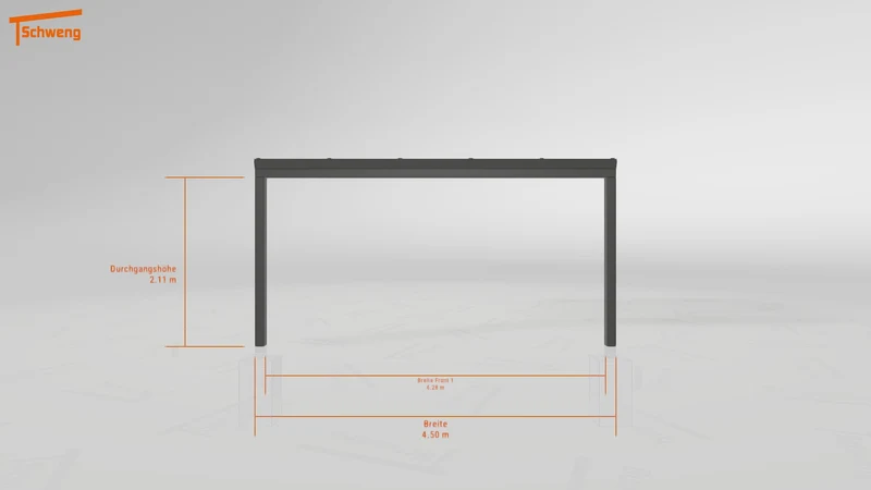 #DE Schweng Pultdachcarport S350 (ID 2qx4n9) #MTG