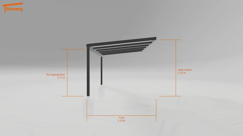 #DE Schweng Pultdachcarport S350 (ID 2qx4n9) #MTG