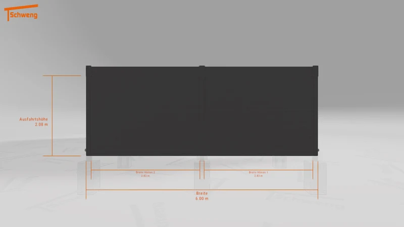 #DE Schweng Flachdachcarport C600 (ID g7gvj7) #MTG
