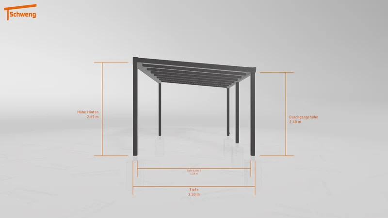 #DE Schweng Terrassenüberdachung S400 (ID 77mx8g)