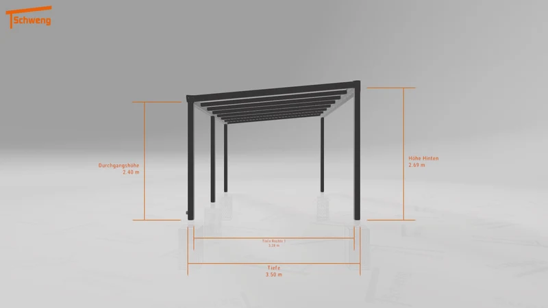 #DE Schweng Terrassenüberdachung S400 (ID 77mx8g)